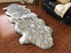 Extra Fluffy & Shaggy Double Pelt Sheep Fur Area Rug